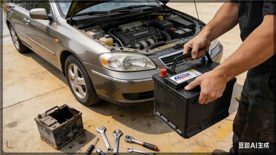 涿州汽车换电瓶电话【案例】